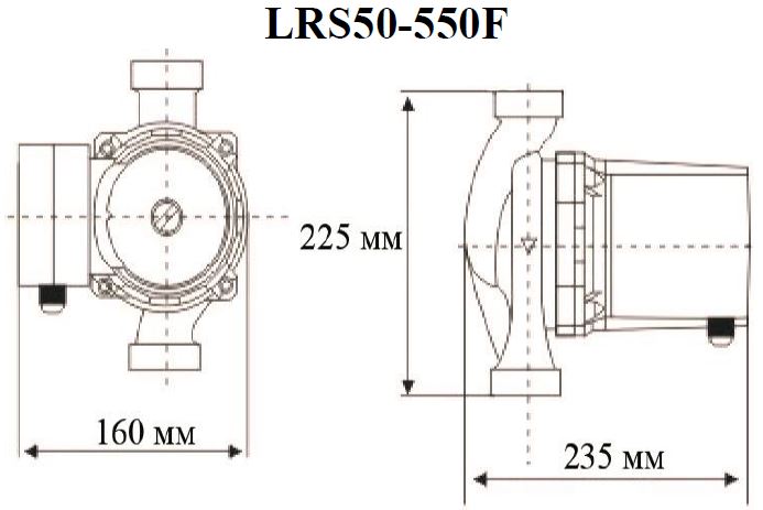 Монтажные размеры VODOTOK LRS50-550F.JPG Монтажные размеры VODOTOK LRS50-550F.JPG